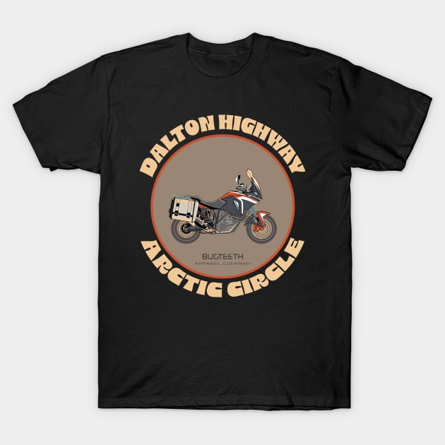 The Dalton Highway Arctic Circle T-Shirt by Bugteeth